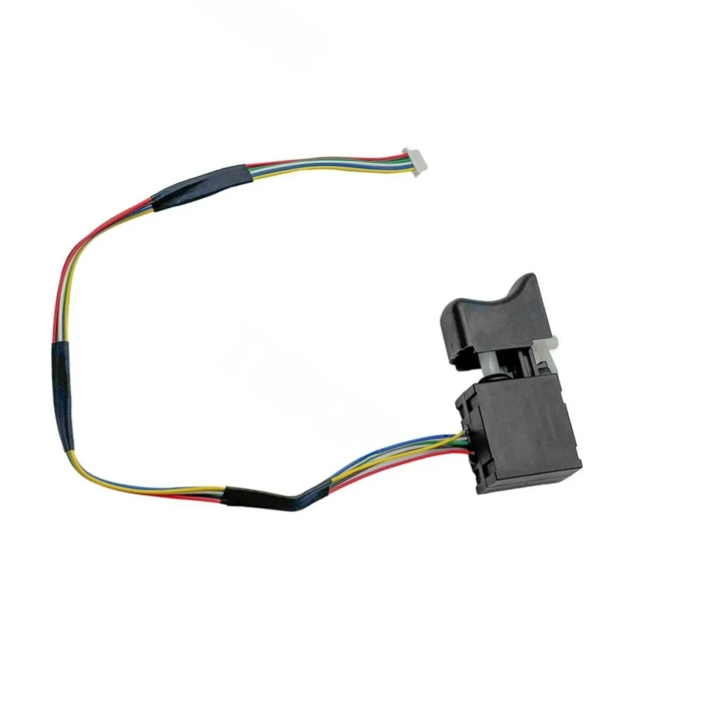 Brushless Electric Hammer Switch Lithium Powered 6 Pin Reversible for For velocity Control Black Size 2.6x1.63x6cm