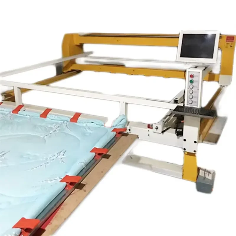 Single Head Move High Speed Servo Motor Quilting Sewing Embroidery Machine