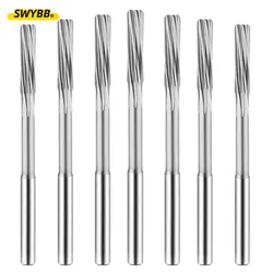 3mm 4mm 6mm 8mm TiN 10mm High Speed Steel Spiral Reamer Titanium Coated for Metal Precision H7Reamer Cobalt Containing