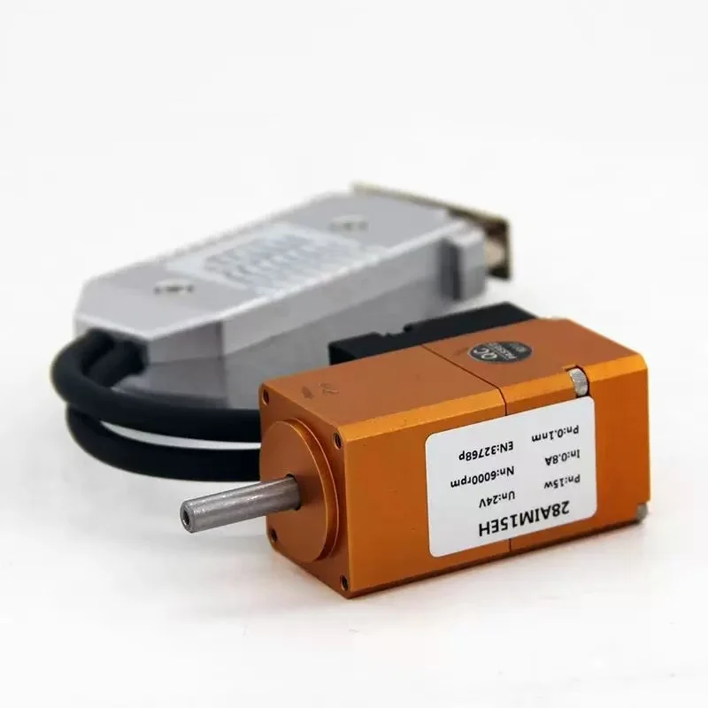 NEMA11 DC Servo Motor with Integrated Drive 24V 15W 2500RPM