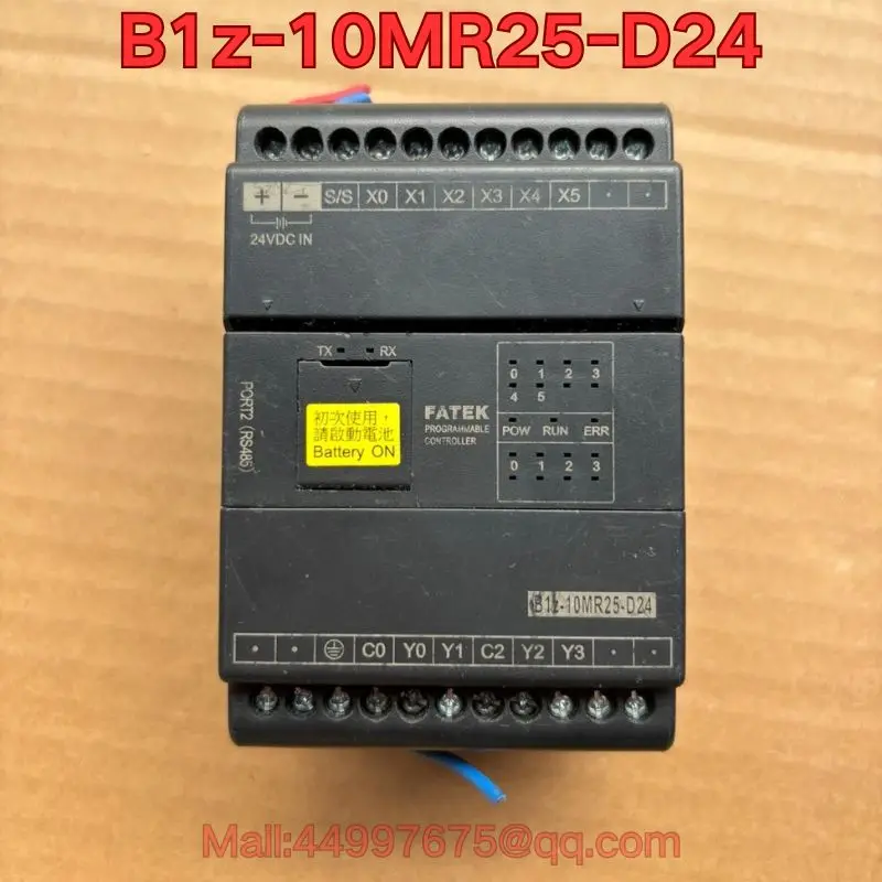 

Second-hand B1z-10MR25-D24 PLC controller functional test is normal