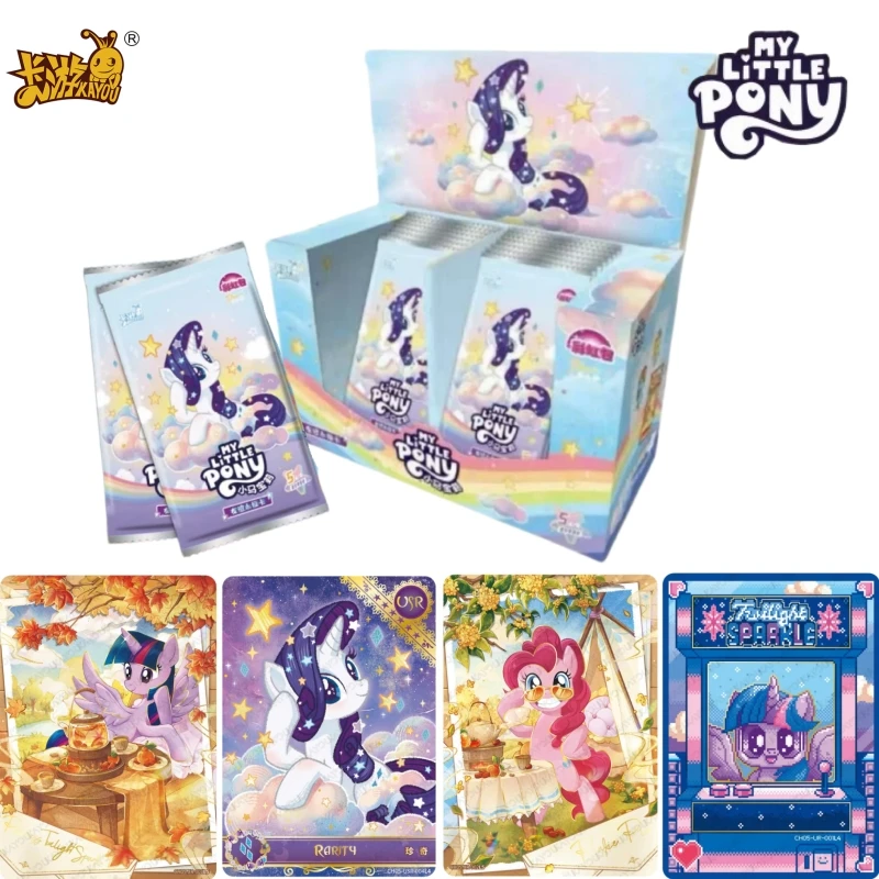 

Коллекционная карточная игра KAYOU Authentic My Little Pony Rainbow: Серия Твайлайт Спаркл и Рэйнбоу Дэш, аниме-карточки и другие подарки