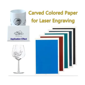 ניירות צבע אוניברסלי תואם לייזר סיב co2 סימטריה לייזר סימון חריטה חומר זכוכית קריסטל אקריליק ג 'ייד אקריליק