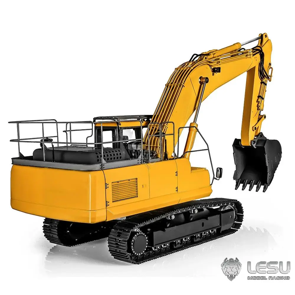 LESURC1/14 double-arm small short tail shovel crawler excavator model