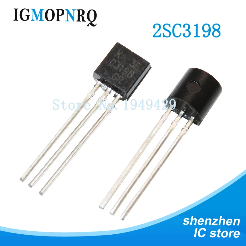 100 Stück 2 sc3198 bis-92 c3198 c3198gr to92 npn Trioden transistor ic