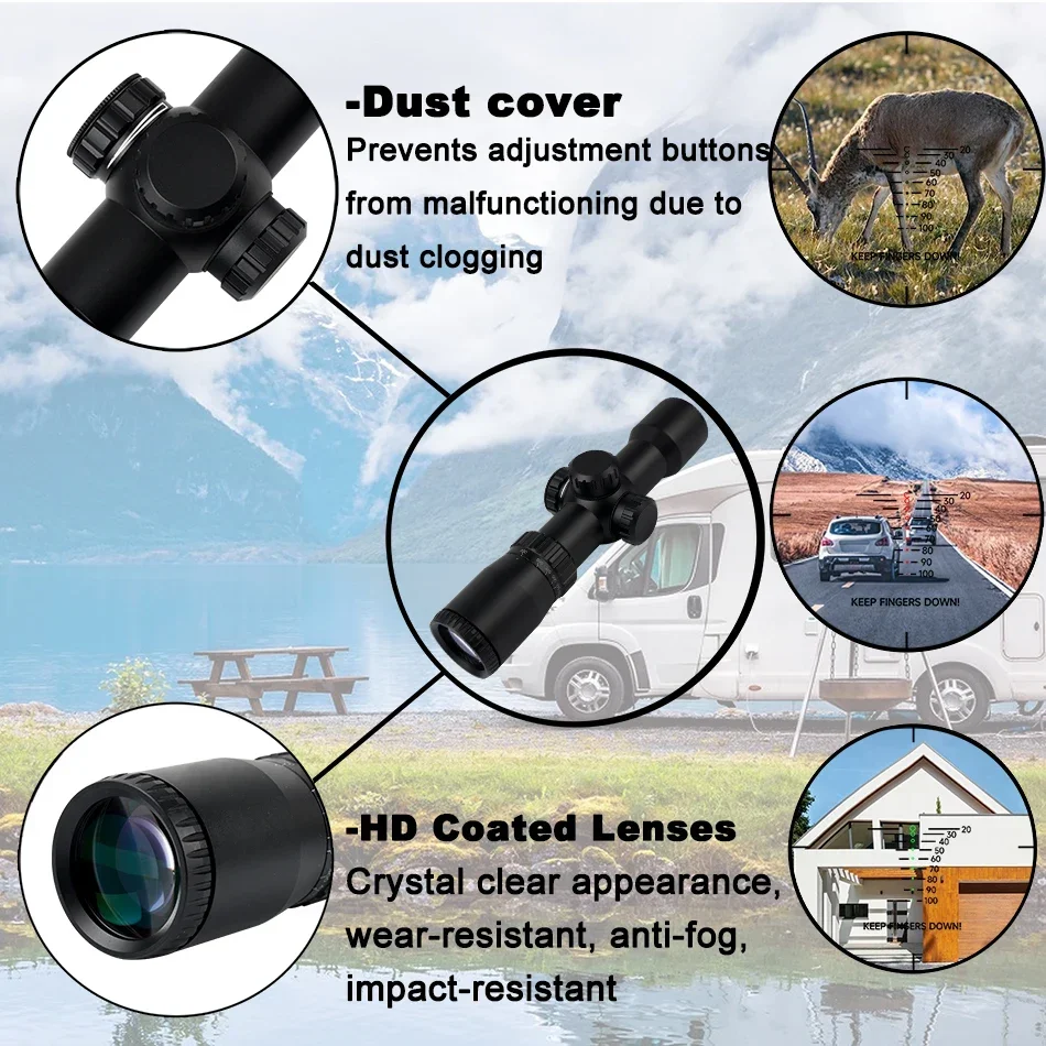 Monocular Telescope Reflective Tactical Telescope Outdoor Digital Light HD