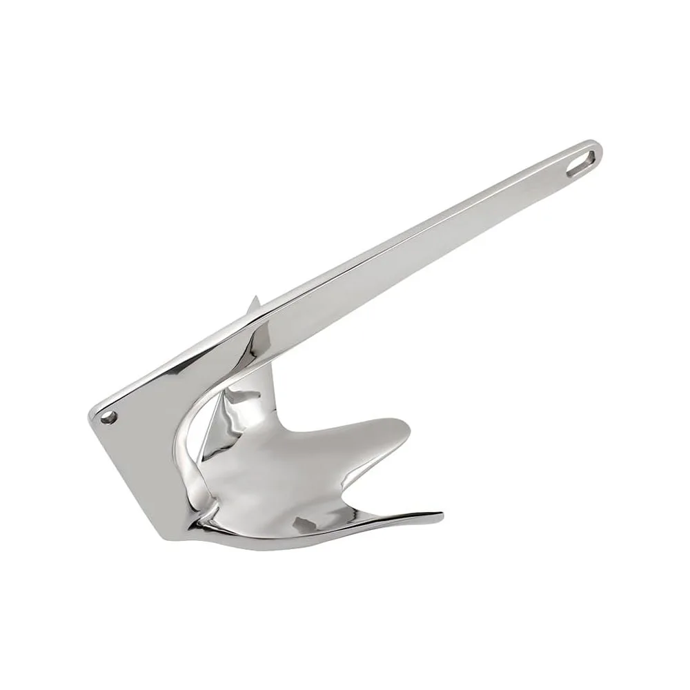 Stainless steel 316 Bruce anchor, yacht and fishing boat hardware, heavy duty multi-specification ship traction large claw