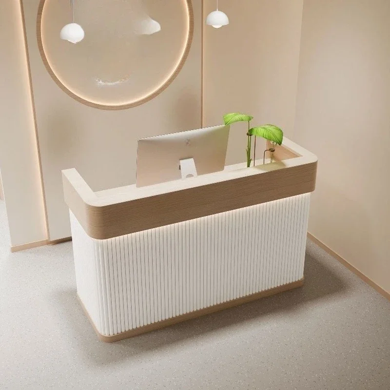XX Display Welcome Reception Desks Stands Desk Table Promotion Reception Desks Modern Service Mostrador Recepcion Office Furnitu
