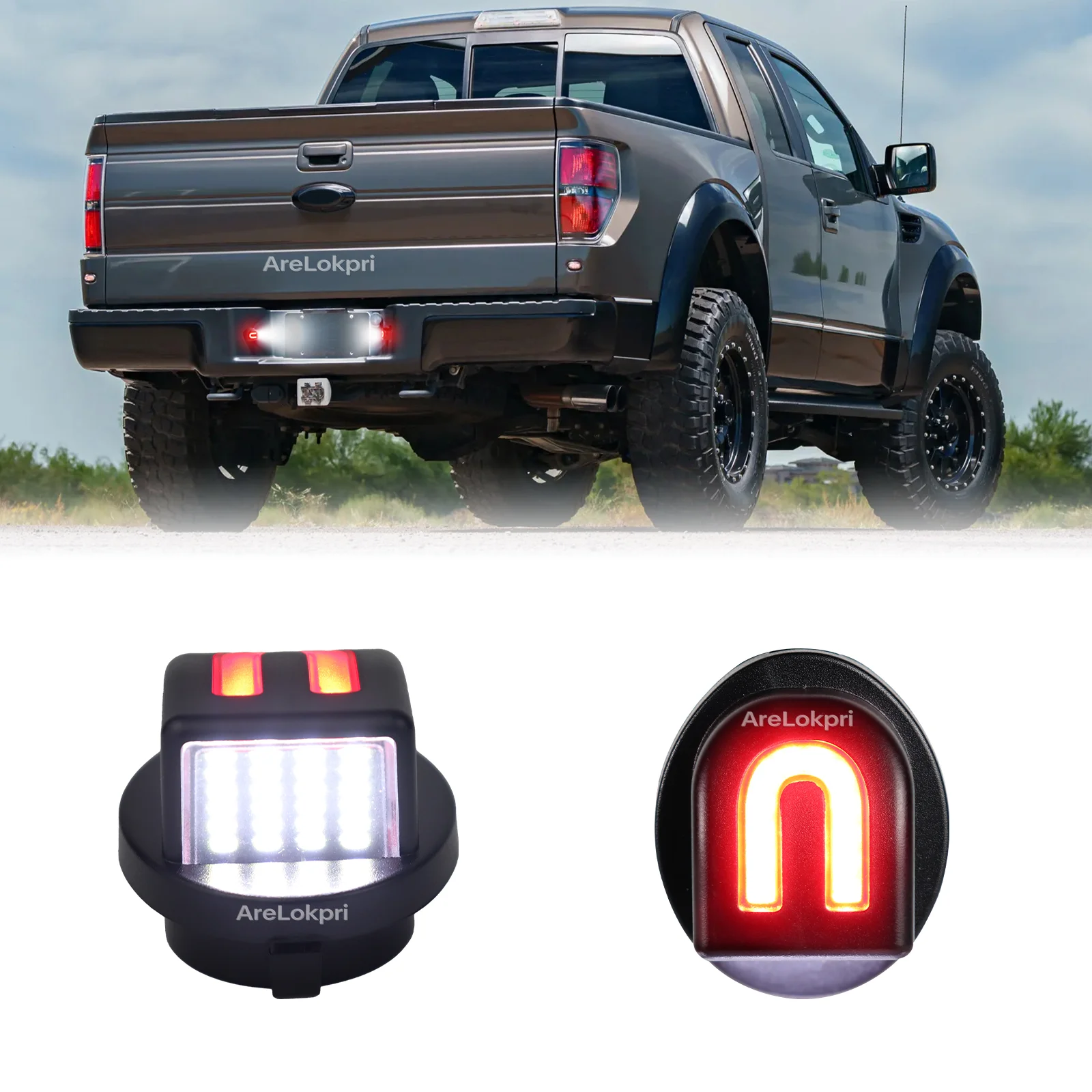 2Pcs LED White Car Number License Plate Lights Lamp For Ford F-150 F-250 F-350 Explorer Ranger Lincoln Mark LT