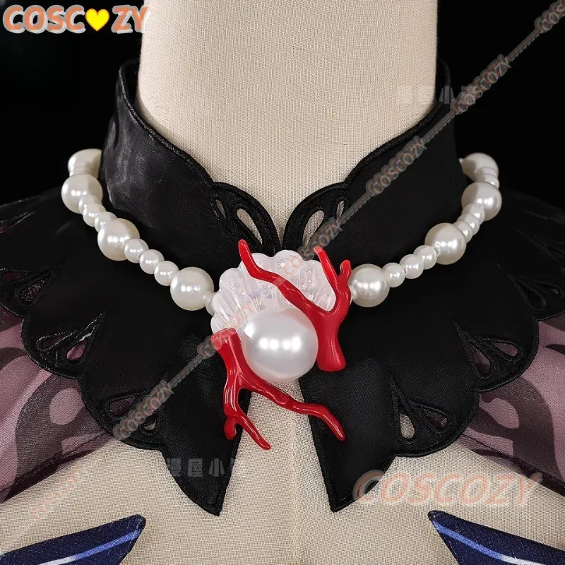 2025 11 혼카이 스타 레일 코스프레 의상 애니메이션 하이실렌스 롱 믹스 가발 소품 할로윈 파티 드레스 여성 소녀 카니발