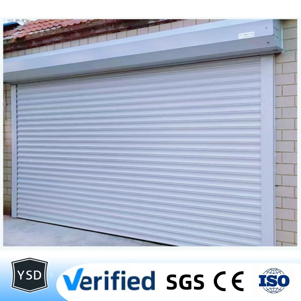 Automatic Windproof Aluminum Alloy Rolling Shutter Door for Garage & Industrial Security