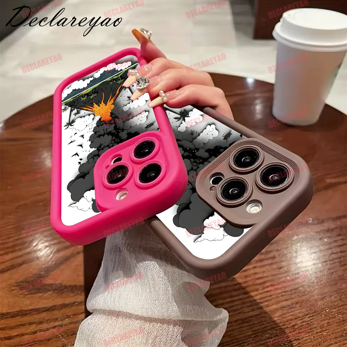 DECLAREYAO ماتي بولي يوريثان لينة ضوء سليم حالات ل Redmi 4G 12R K 14C 14 8 Pro 13R 12 11T K50 K60 10S الألعاب يغطي حافظة للصدمات #3