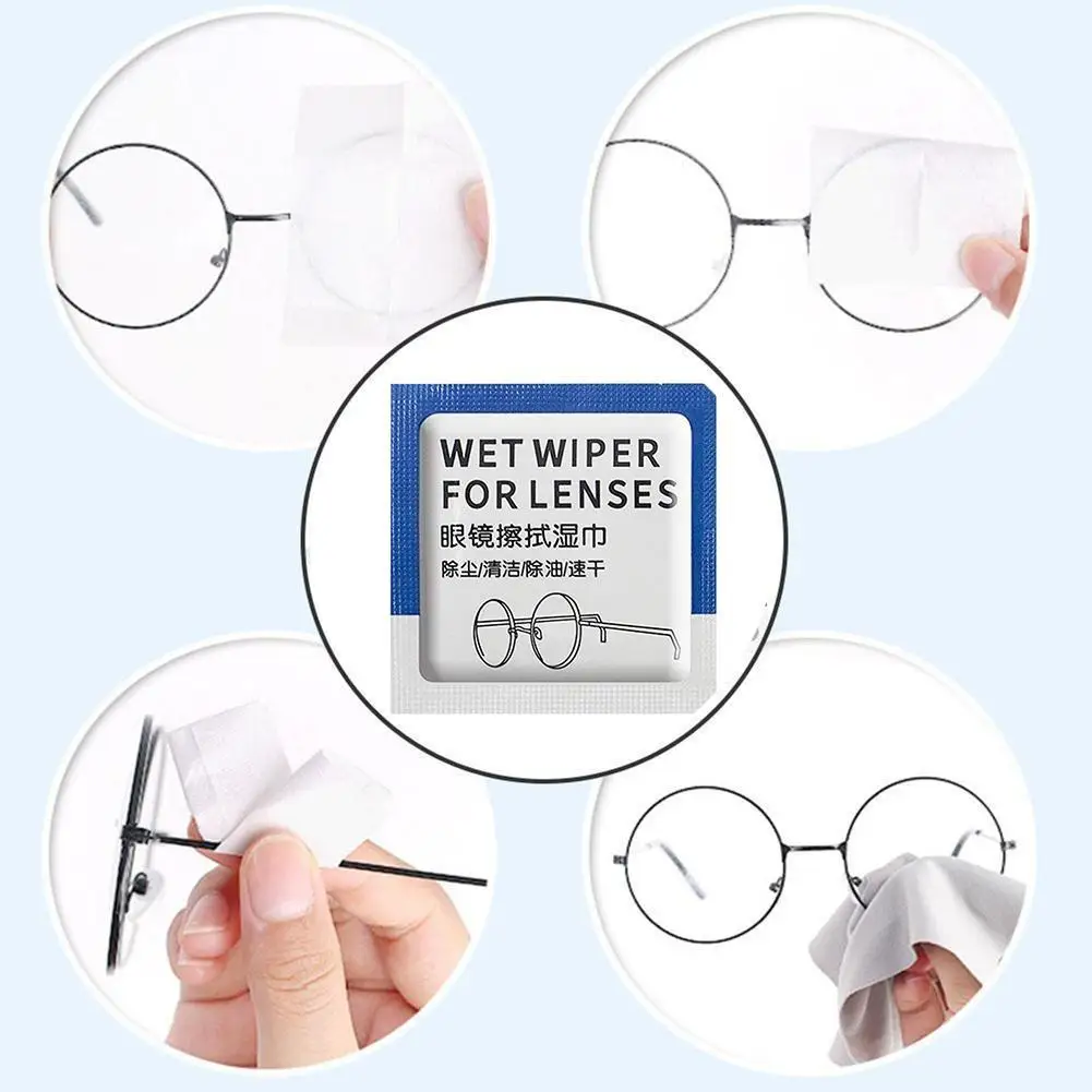 Lens Mobile Phone Screen Camera Lens Cleaning Disposable Wipes Portable Wipes Oil Dust Remover High Quality Effective Best Sell