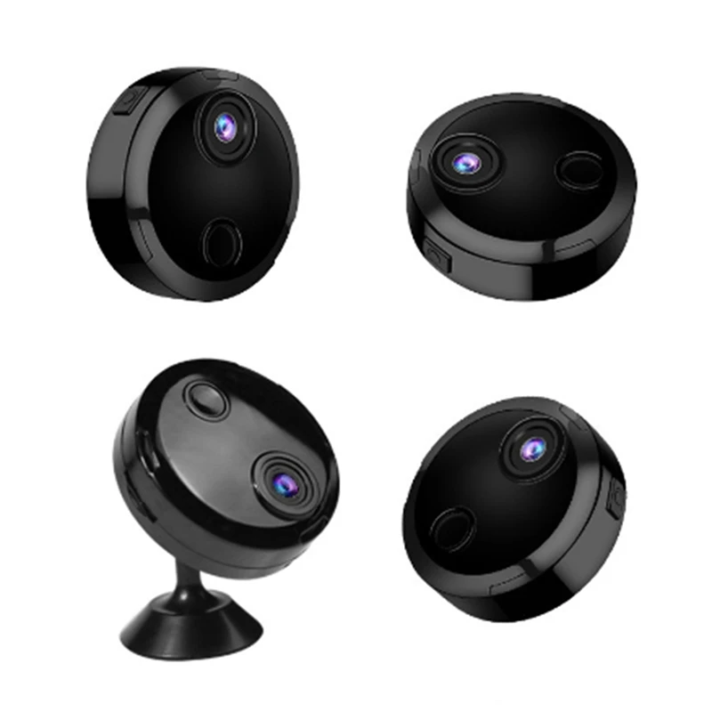 أمن منزلي IP لاسلكي صغير واي فاي ، DVR رؤية ليلية عالية الدقة ، P