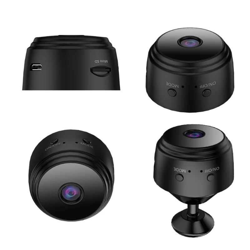 Mini Vehicle Camera WiFi 1080P IP Home Camera Wireless Video Surveillance Camera Remote Monitor Smart Car Electronics Camcorders