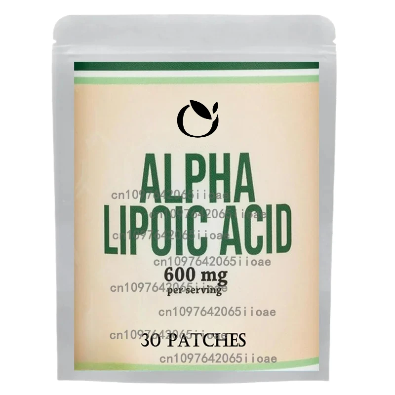 

Alpha Lipoic Acid Transdermal Patches with Vitamin B1 CoQ10-Supports Antioxidant Health 30 Patches