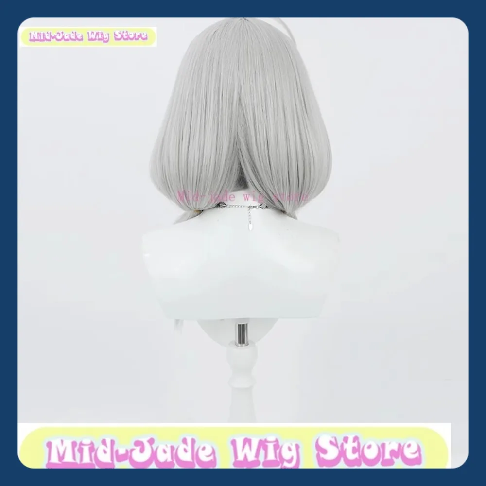 ミッドジェイドウィッグストアホロライブ第 2 世代さくら巫女コスプレウィッグアニメゲームロールプレイングハロウィンコスチューム小道具人工毛