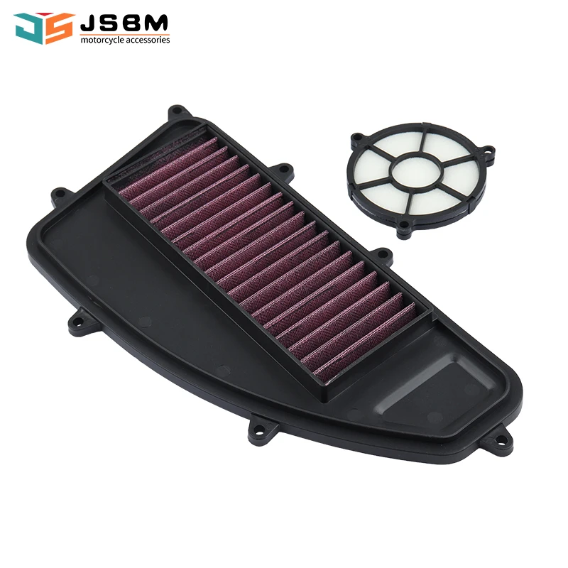 JSBM Motorcycle Accessories High Flow Air Filter For KYMCO X-Town 250 300 ABS CT300i 2016-2022 Agility 300i Xciting 300i CT250