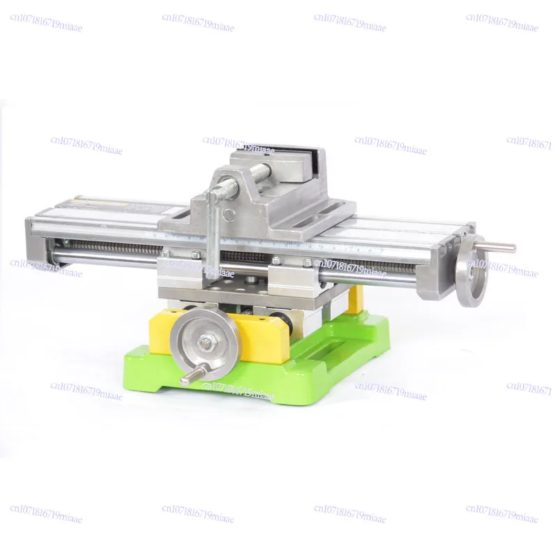 Deluxe Edition Precision Cross Slide Table 6350 Drill Bracket Installation Mini Micro Multifunctional Milling Machine