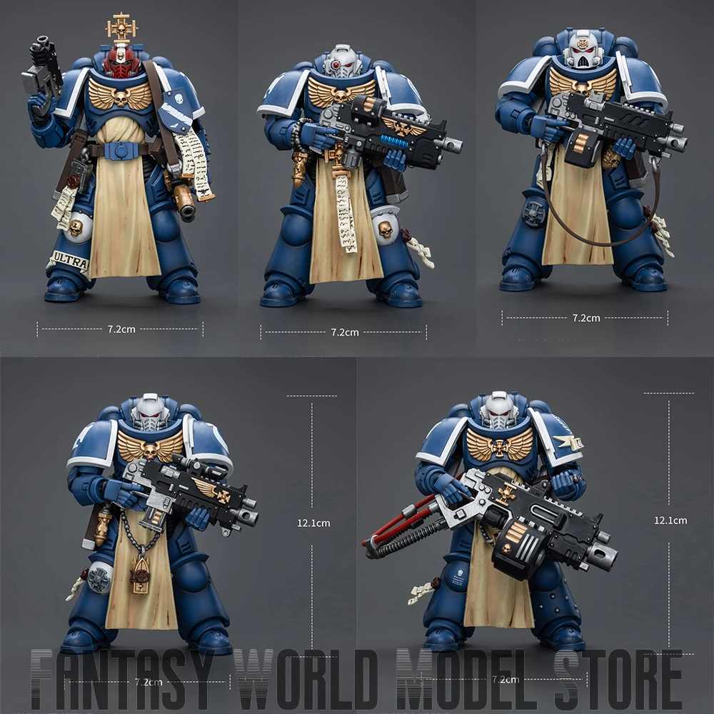 

Экшн-фигурка JOYTOY Warhammer 40K JT9800 JT9817 JT9824 JT9831 JT9848 1/18 Ultramarines Sternguard Veterans 12,1 см, модель, подарки