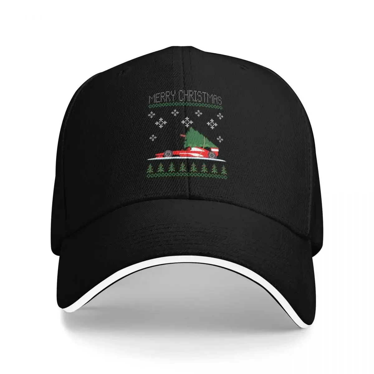 2026 Red Formula Christmas Car Baseball Cap luxury woman cap Rugby Sun Cap Men Hats Women's