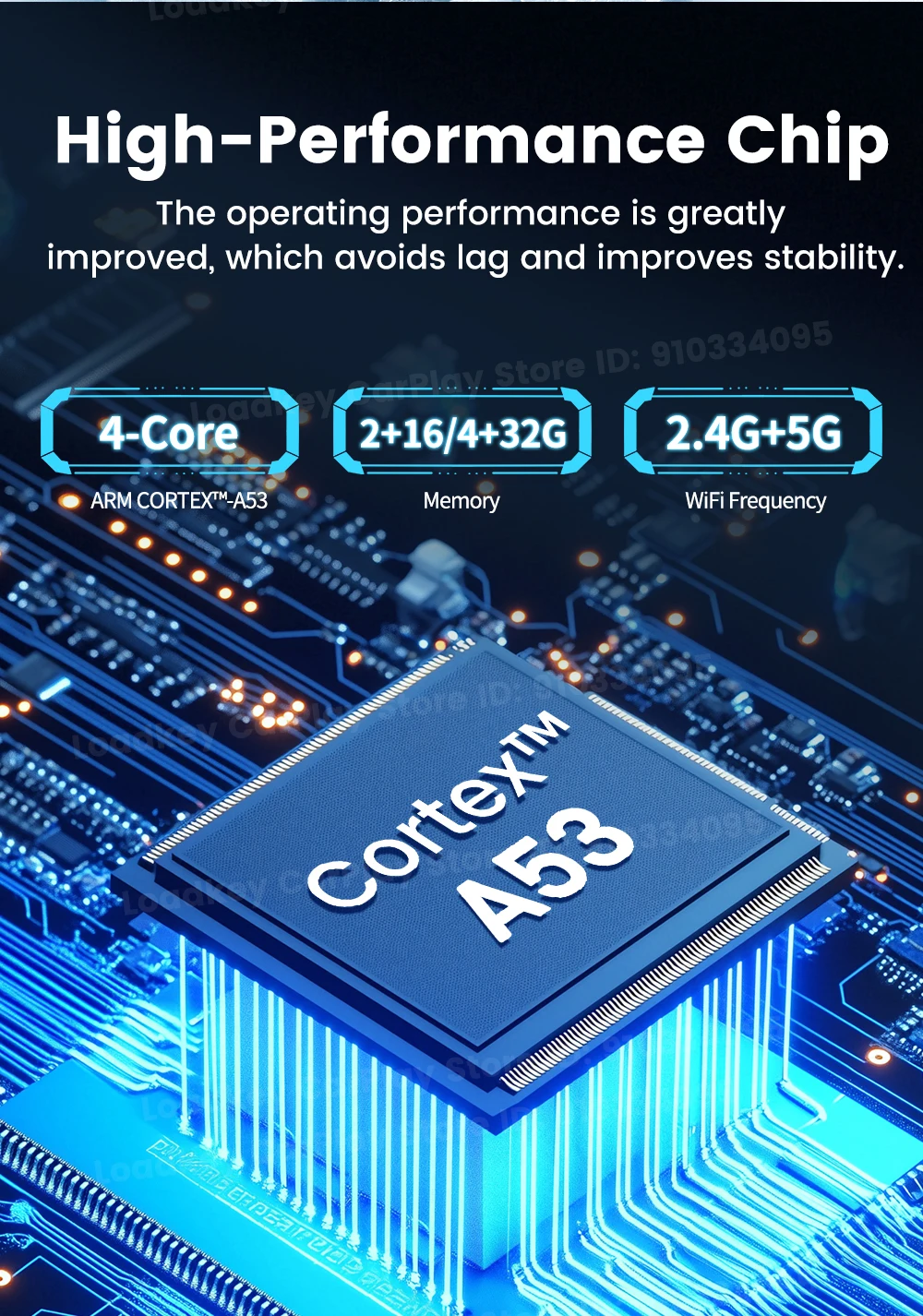 CarlinKit Android AI Box Wireless Adapter Lite S Kabelloser Dongle CarPlay Android Auto für IPTV YouTube Netflix Spotify HD-Ausgang – Detail 9