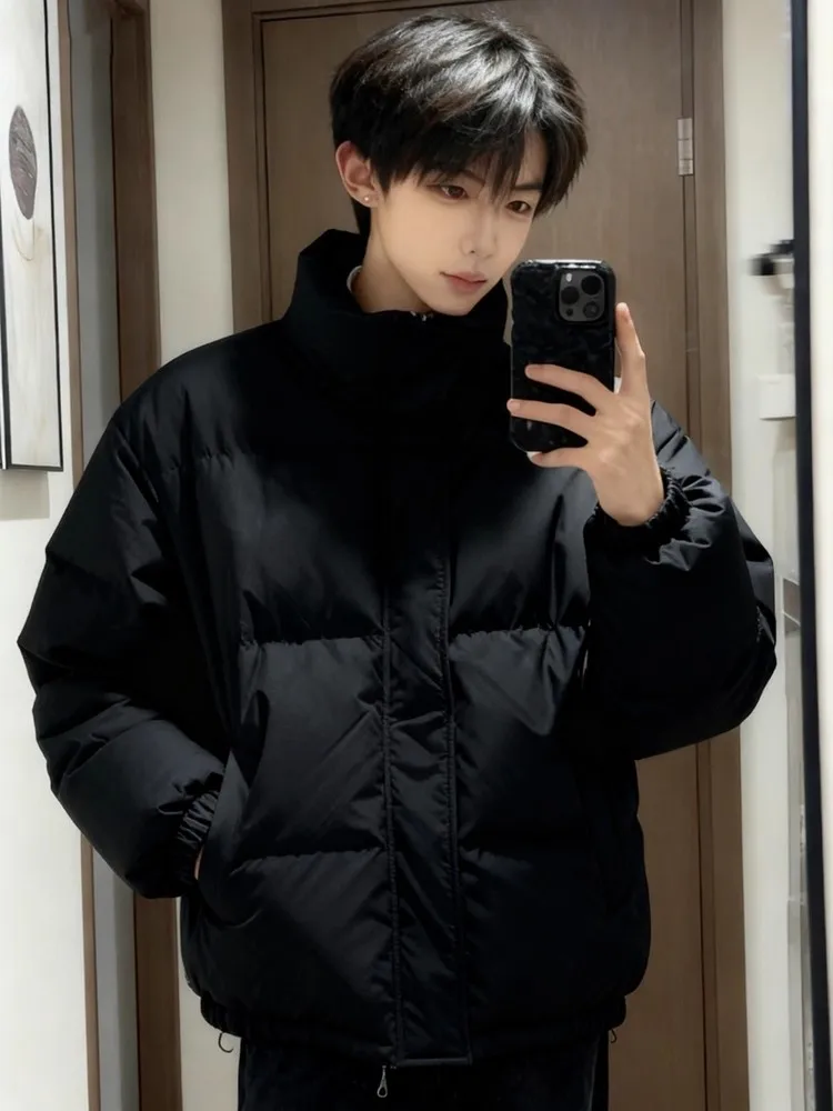 

Мужская утепленная куртка-пуховик Bla ort Thiened: Американский стиль, зимняя теплая модная повседневная верхняя одежда из хлопка