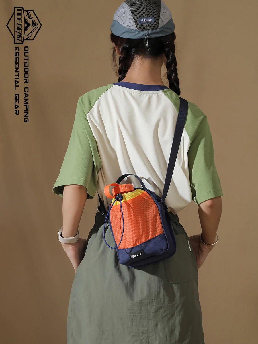 

Ultralight Crossbody Water Bottle Bag Waterproof Nylon Shoulder Pouch Portable Travel Casual Outdoor Phone Wallet Organizer