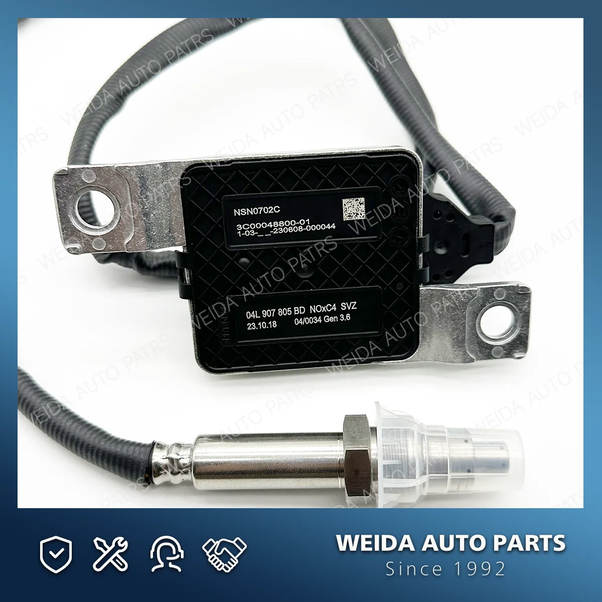 

Nox Sensor SNS0702C 04L907805BD 04L907805 BD For Audi VW Nitrogen Oxides Sensor