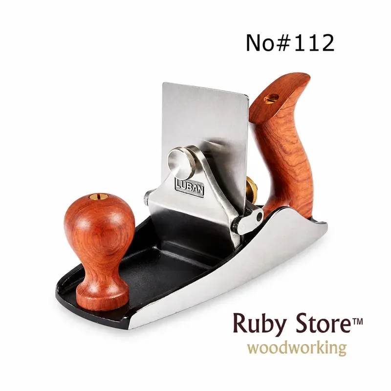 Wood Scraper Plane Fine Woodworking Tool Hand Planer Shaving Cutter High Carbon Steel Blade Furniture Carpentry Smoothing