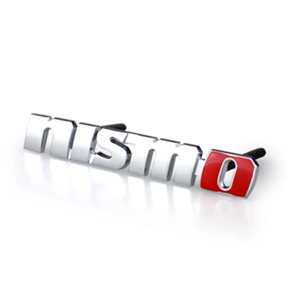 

Car Grille Emblem Sticker Badge Exterior Tuning Accessories 3D Metal Decal For Nissan Nismo Tiida Teana GTR 350Z 370Z 240SX ECT