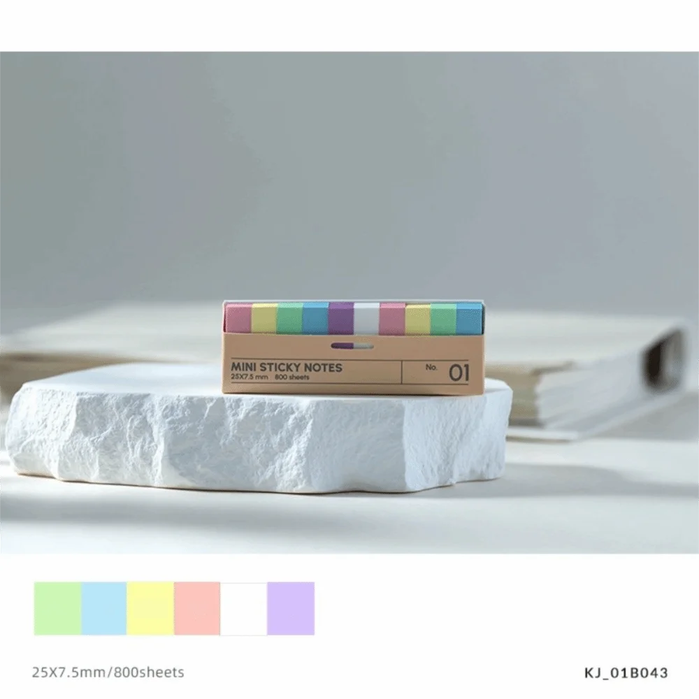 

800 листов липких заметок, классифицирующий файл, самоклеящиеся флуоресцентные индексные этикетки, маркировка страниц, чтение, липкие заметки для офисного использования