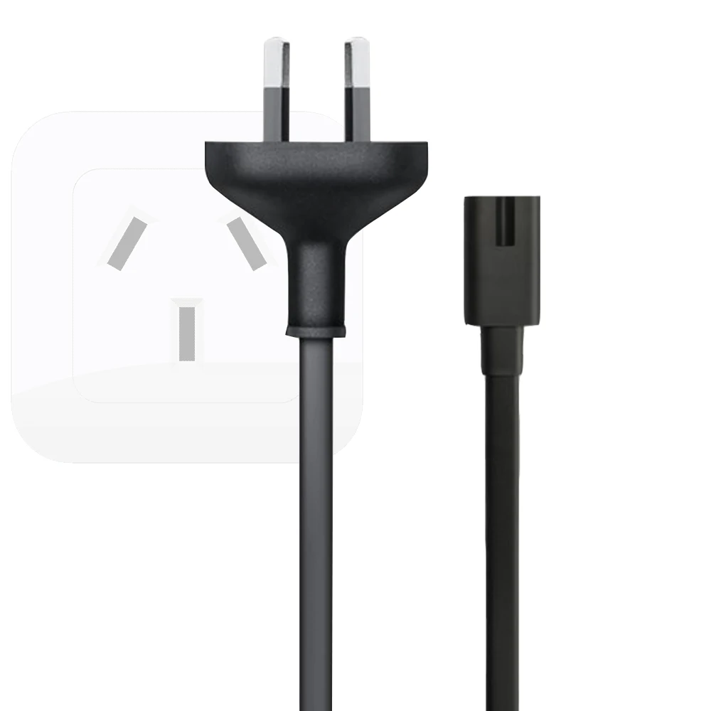

Genuine AU Mains Power Cord for Apple Mac Mini Apple TV Power Cord Figure 8 IEC-C7 to AU Mains Power Cable 1.8M AU NZ Power Lead