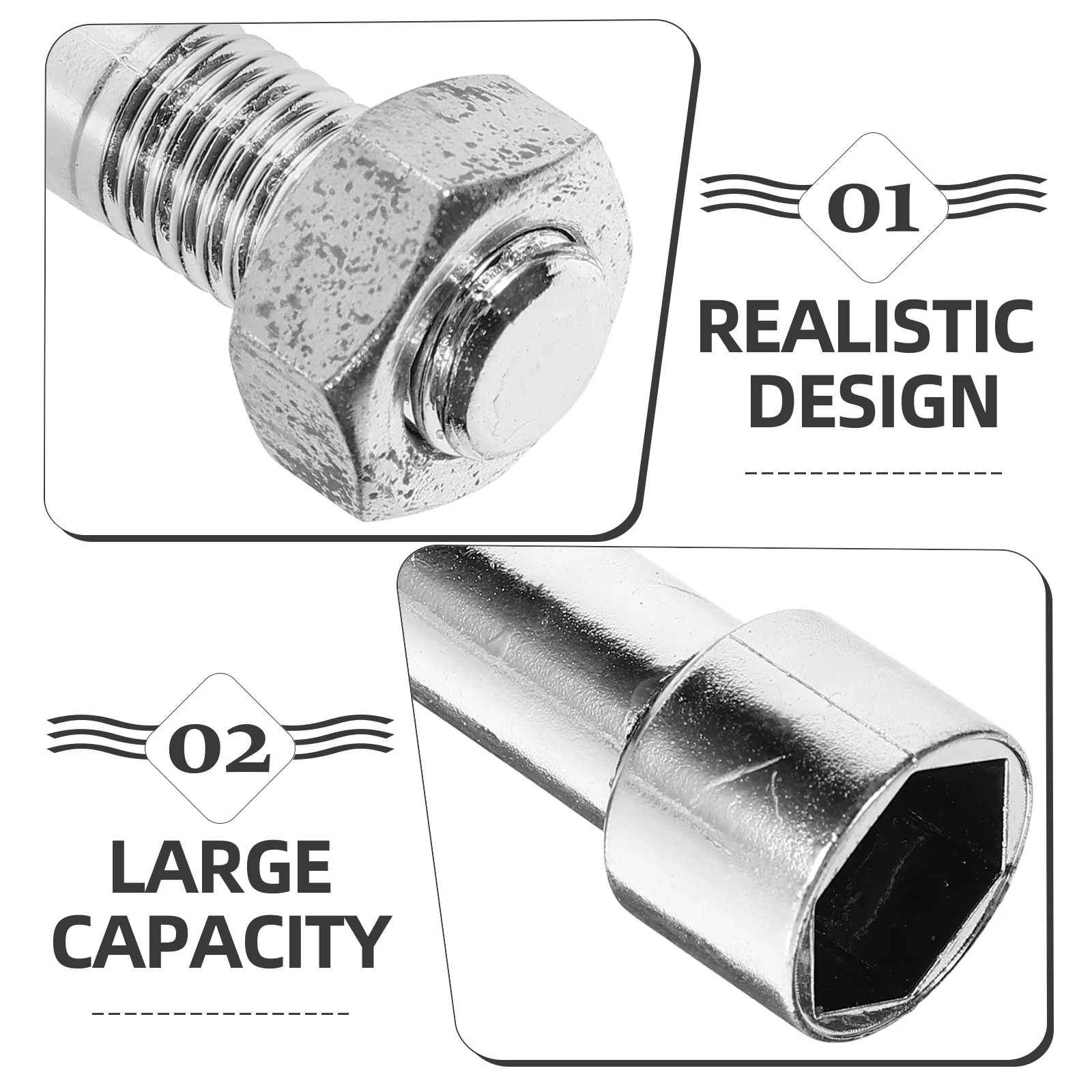 Contenedor en forma de tornillo, contenedores de almacenamiento al aire libre, suministro de Camping, accesorios, baratijas, accesorio, dinero en forma de tornillo