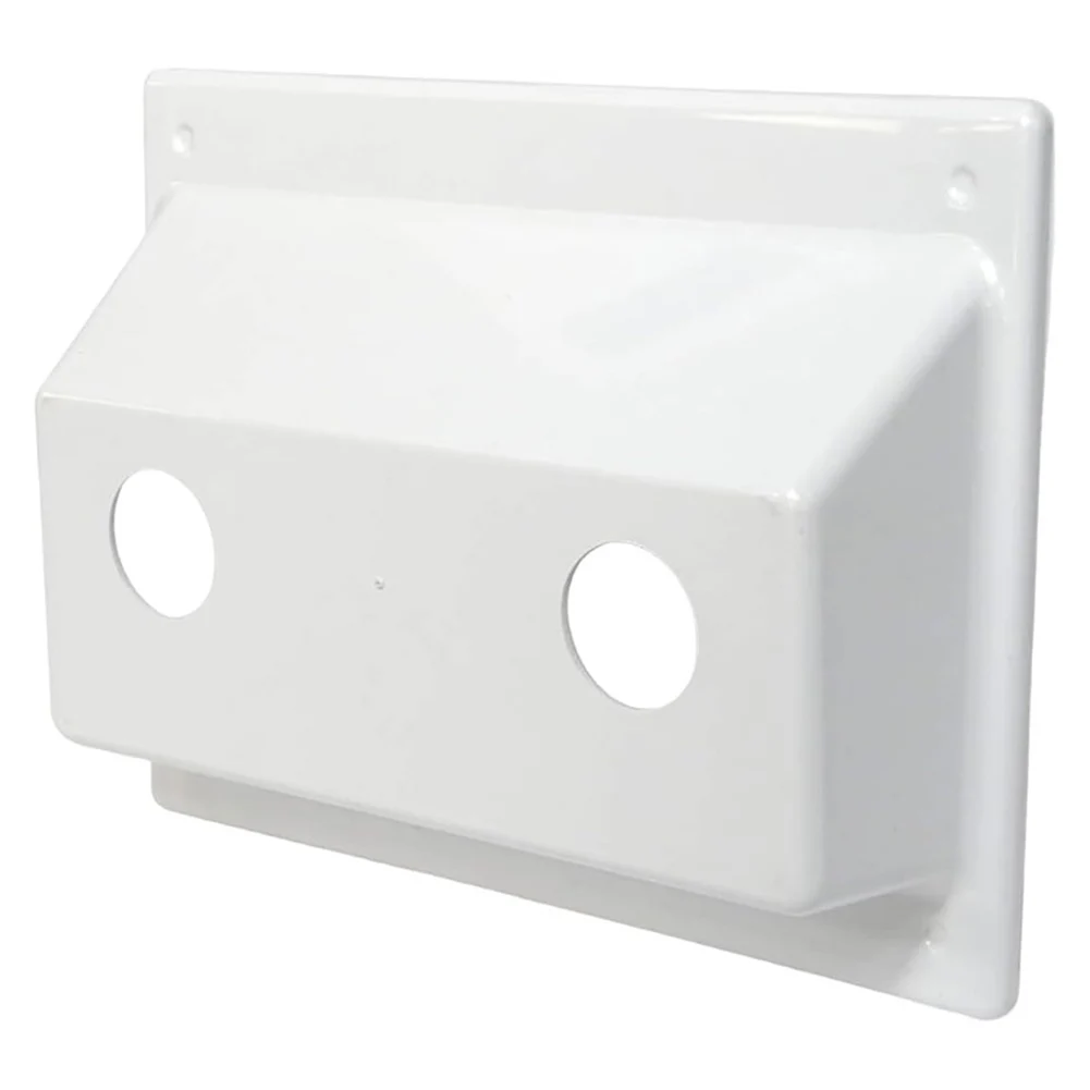 Professional Grade Leakage Prevention with This Stylishly Designed White Faucet Cover Perfect For Any Modern RV Setup