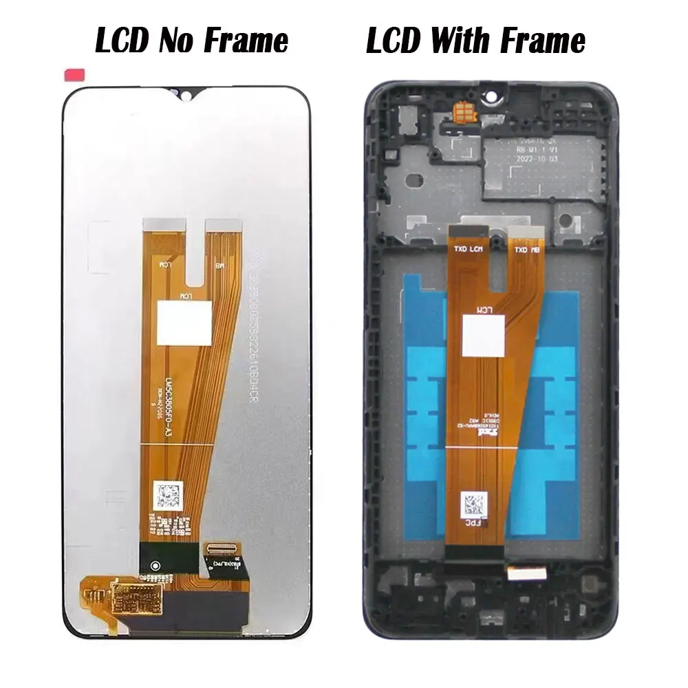 1 PCS A04 LCD Screen 6.5'' For Samsung A045 lcd screen Touch Digitizer Assembly For Samsung A045F A045M Display With Frame