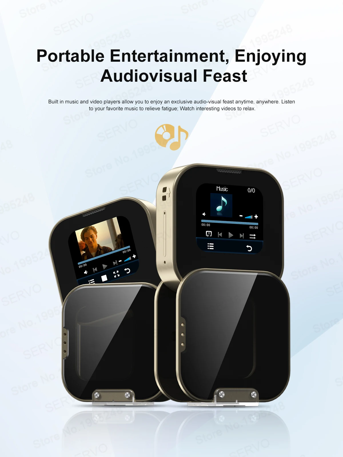 SERVO I19 ROTATE Touch Screen Mini Mobile Phone 2G 2SIM Magic Voice Bluetooth Dial FM Radio 90° Rotating Small Feature Cellphone