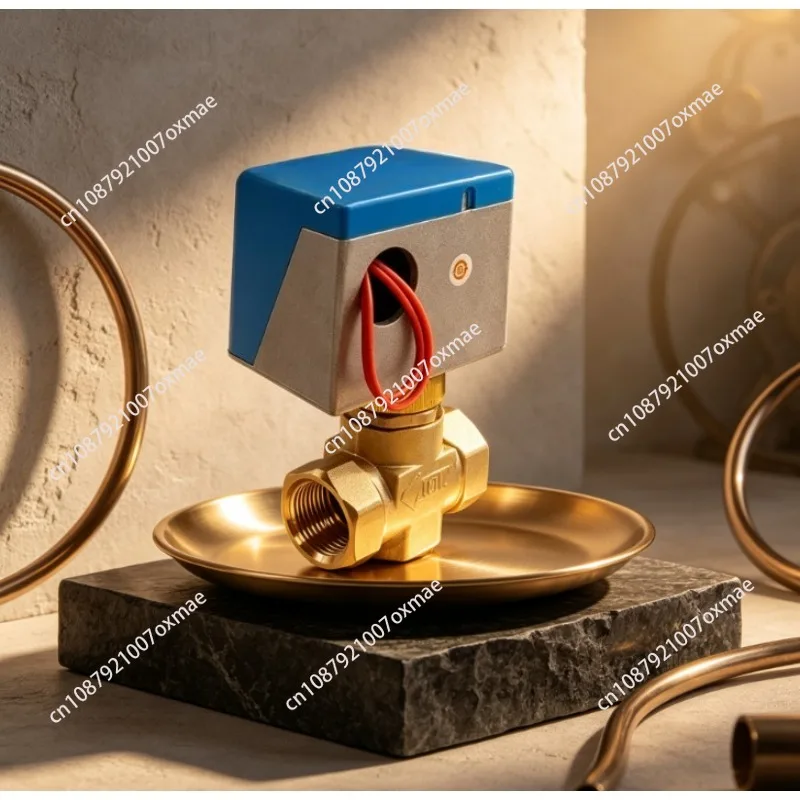 DN20 Electric Two-Way Solenoid Valve VG4400GC-C with Actuator VA-7010-8503-C
