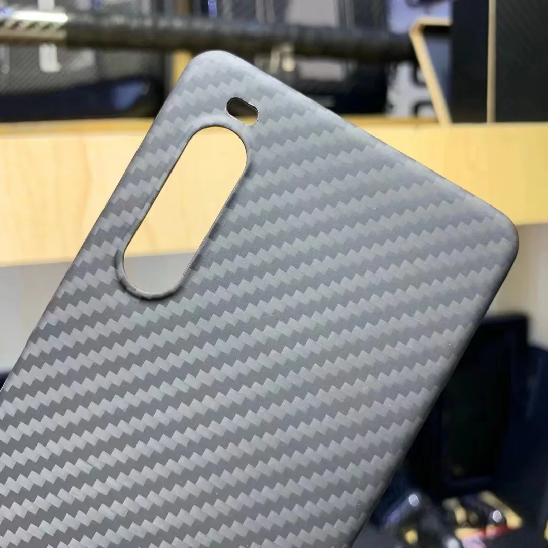 Защитный чехол из настоящего углеродного волокна для Sony Xperia 10 IV 5G, ультратонкий деловой чехол из арамидного волокна sony xpreia 10 iv, матовый чехол для телефона