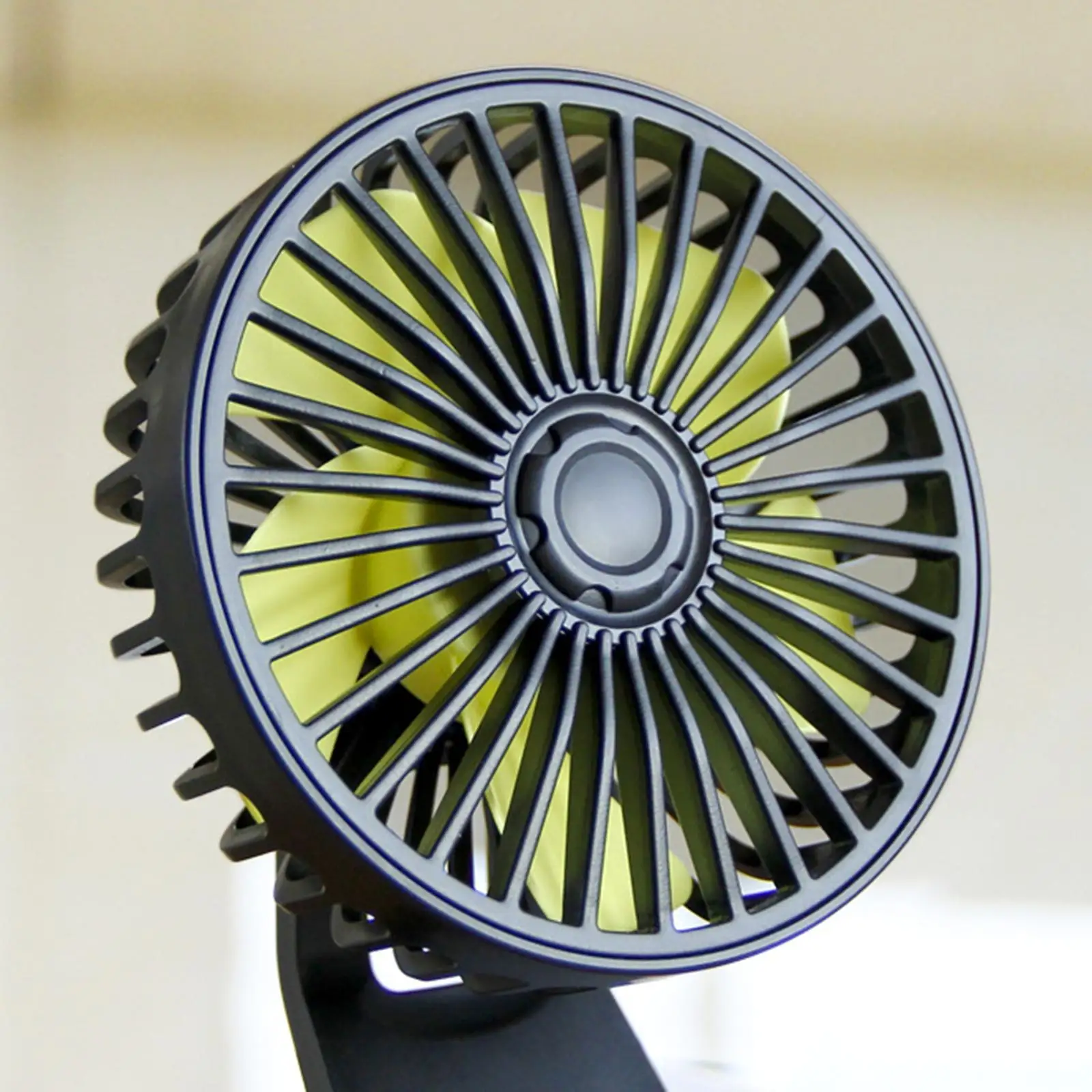 5V USB Fan Electric Variable Suction Cup Ventilation Small Adjustable Angle Powerful Low Noise for Car Dashboard RV SUV