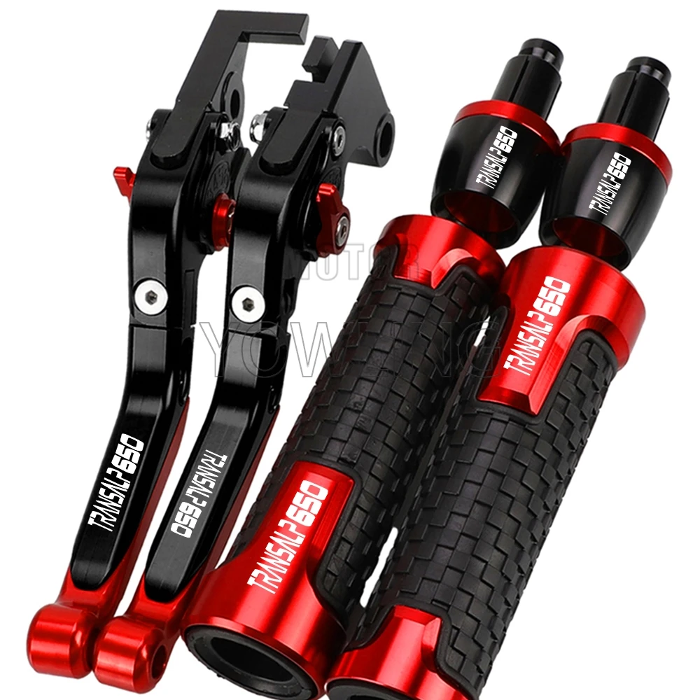 

Motorcycle For Honda TRANSALP 600 650 700 xlv650 Aluminum Adjustable Brake Clutch Levers Handlebar grip 1995 1996 1997 1998 1999