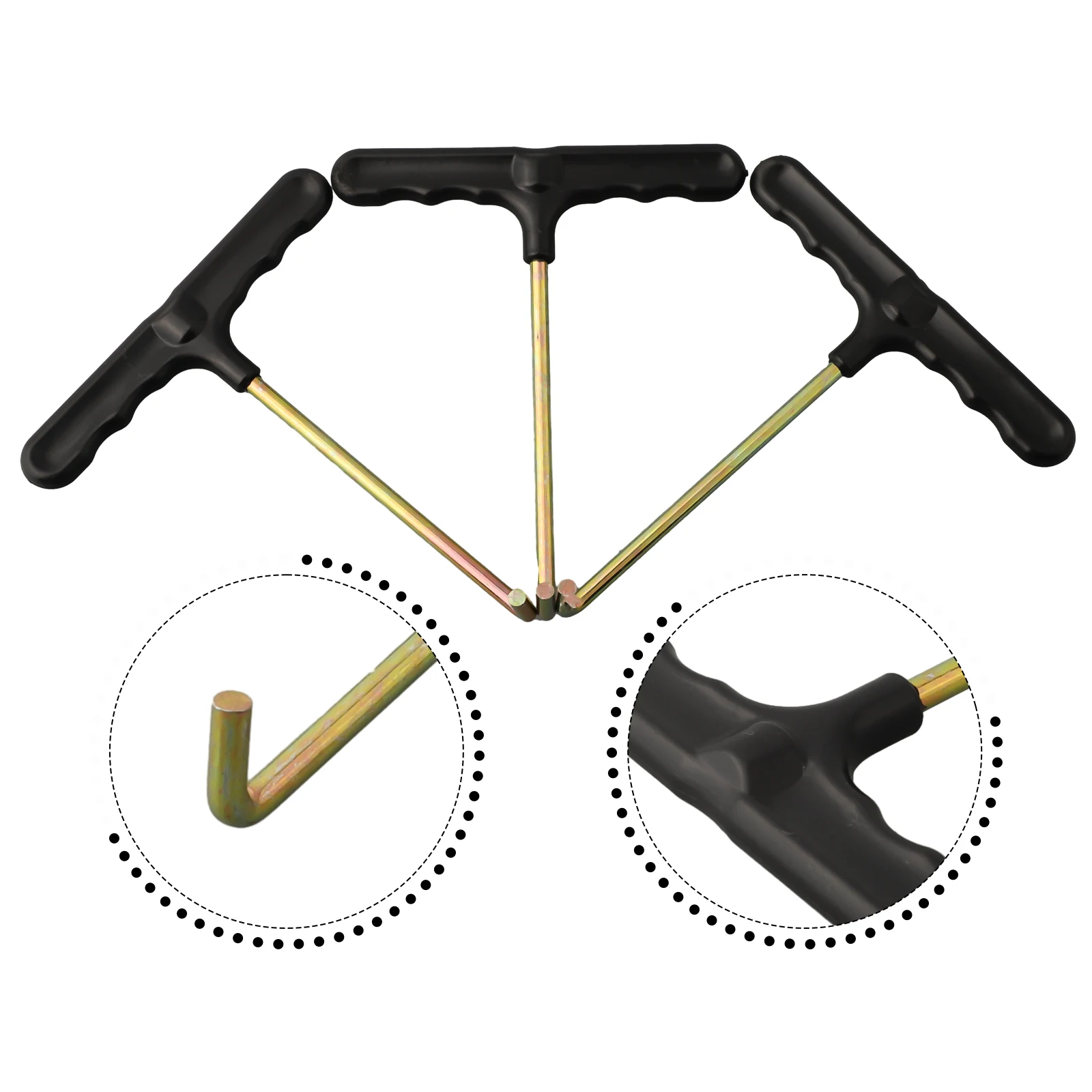 Hook Puller Spring Puller Easily Easy To Hold Electroplating Treatment Finger Groove Design PP Plastic Material PP+iron