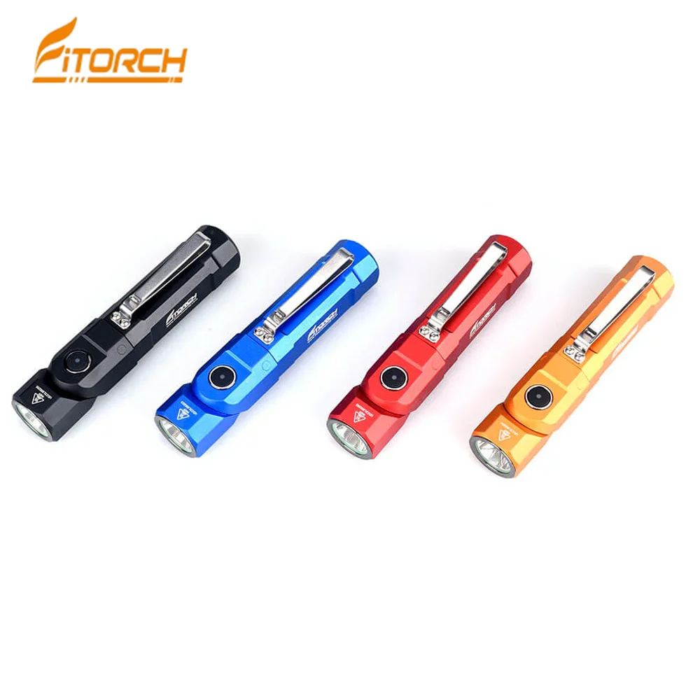Fitorch ER26 LED Head Flashlight Magnetic Charging Rechargeable 1380LM SST40 Angle Light for Camping Outdoor Torch