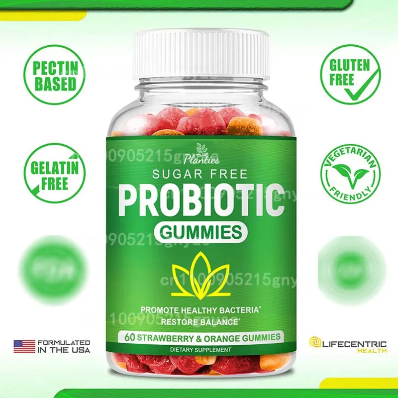 

Probiotic + Prebiotic Gummies - Promote Digestive Health and Relieve Bloating Supplement