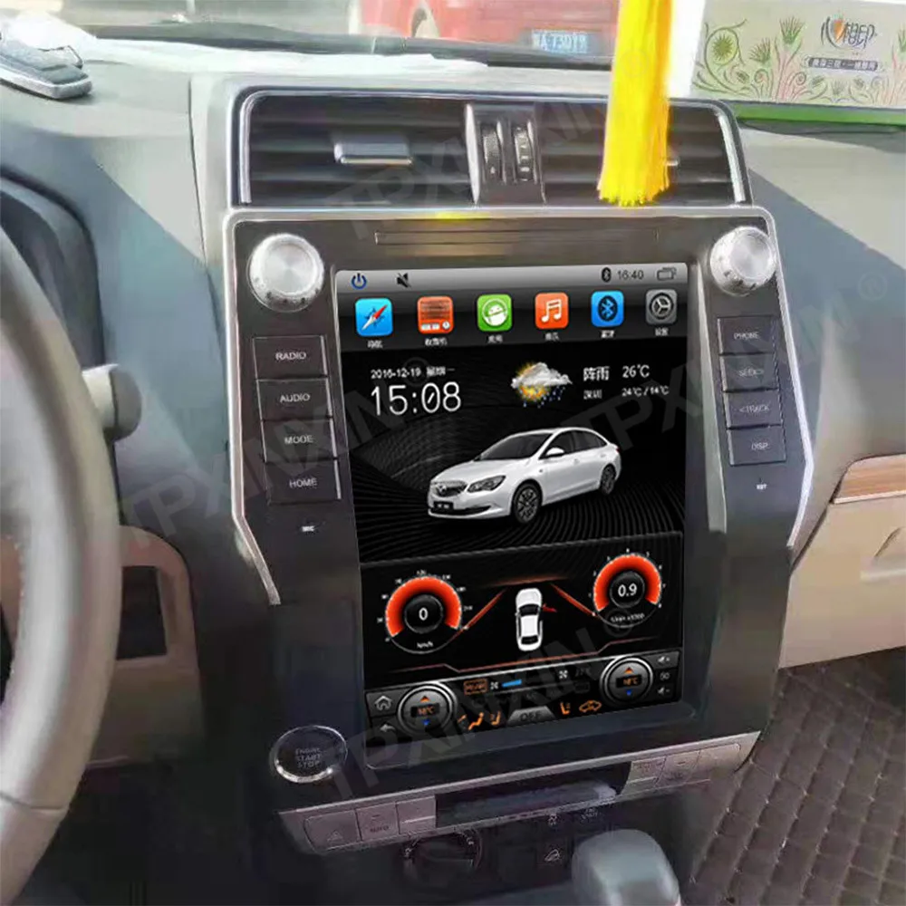 

12.1"Android Car Radio For Toyota Prado 150 LC150 J150 2018 GPS Navigation Multimedia Stereo Head Unit Audio Video Player