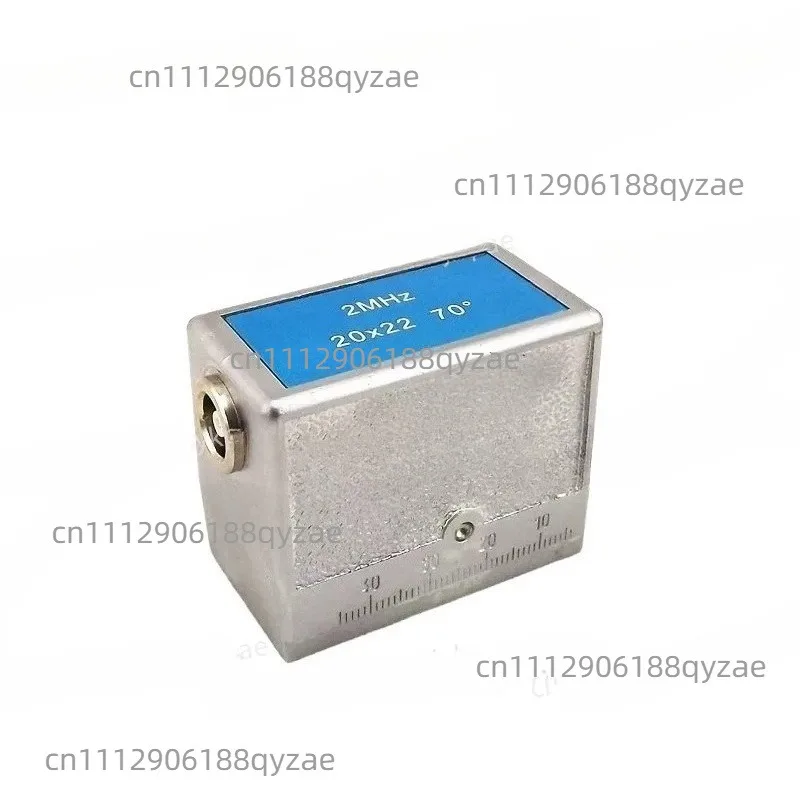 2MHz20 × 22 70 ° 4MHz European Standard Ultrasonic Oblique Probe Steel Structure Weld Flaw Detector Non-destructive Testing