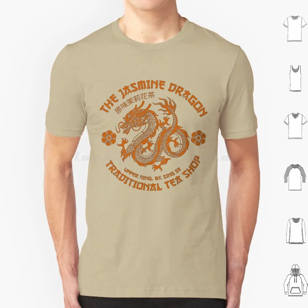 Camiseta The Jasmine Dragon Tea Shop para hombres, mujeres y niños, 6xl, último maestro del aire Aang Zuko Katara Korra Toph, aire, agua, fuego, doblador de tierra