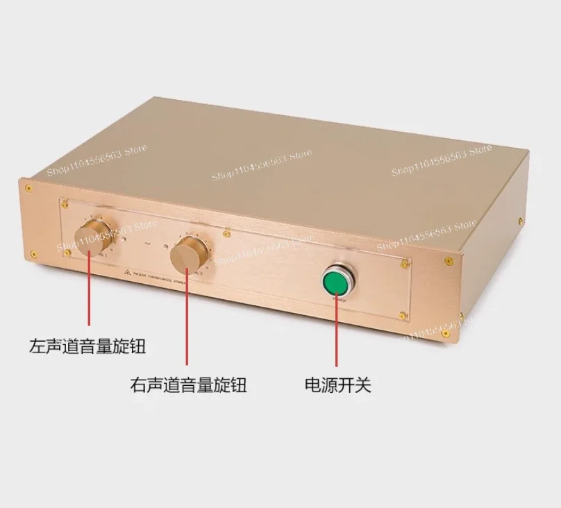Upgraded FM300A HiFi Amp, Direct-Engraved 80W×2 8Ω/150W×2 4Ω Stereo Power Amplifier