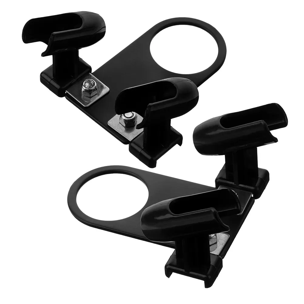 2Pcs Dual Spray Pen Holder 3D Printed Sturdy Desktop Stand for Airbrush Makeup Artists Painters Brush Organization Desk Storage