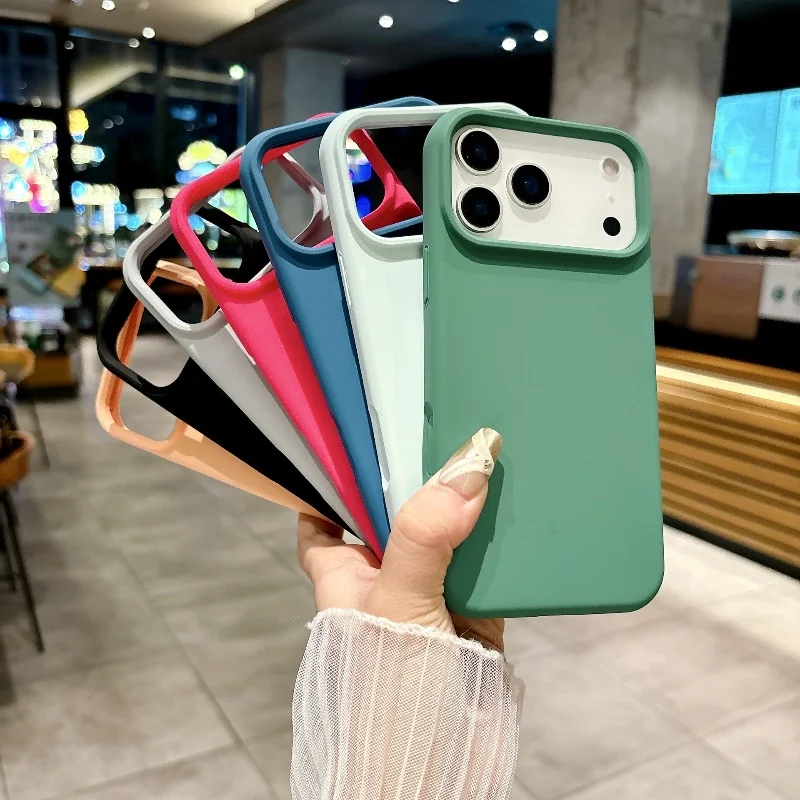 Original Silicone Case For iPhone 17 16 13 15 14 12 Pro Apple Cover for iPhone16 17 ProMax 13 11 Pro Max 14 15 Plus Soft Cases - náhled 3